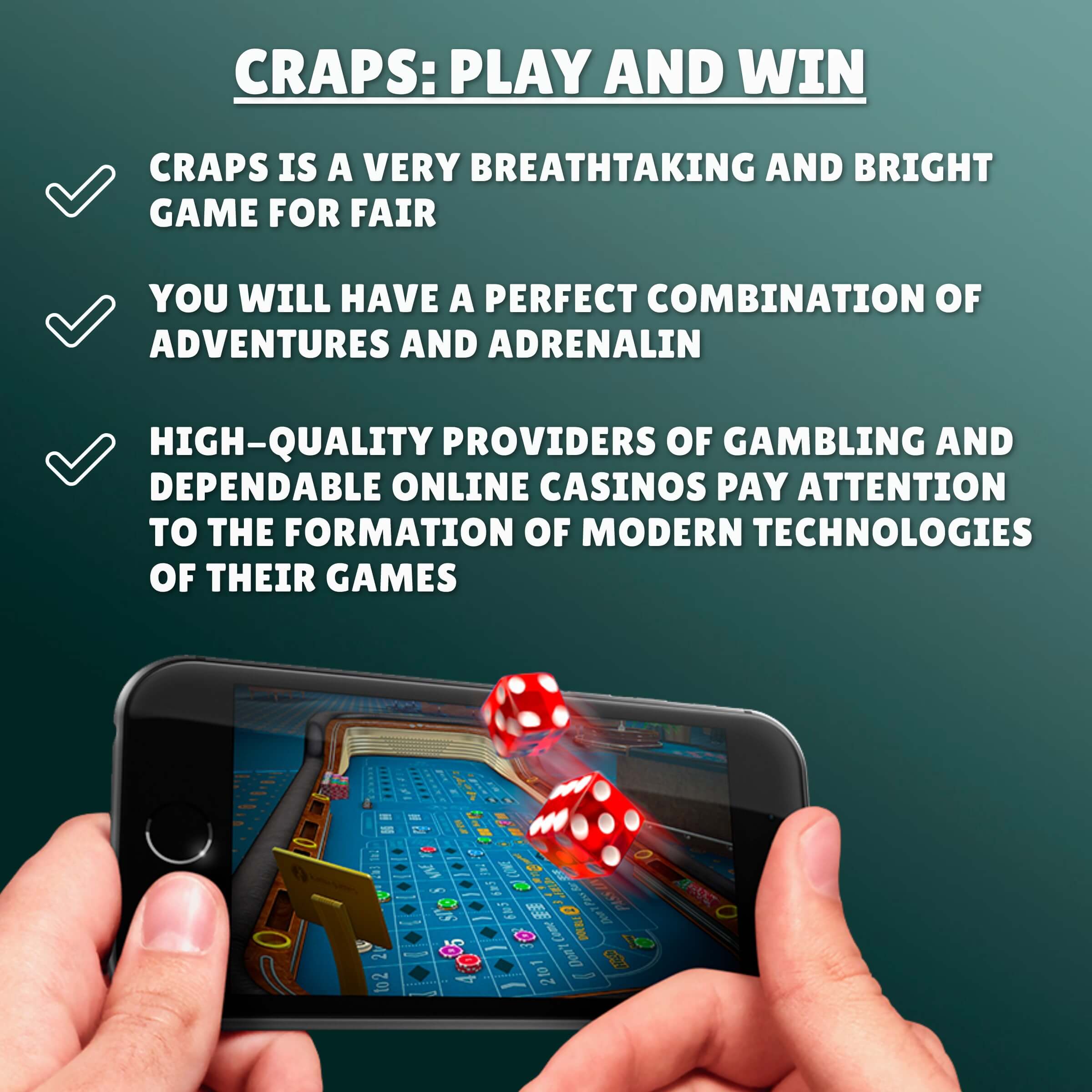  absolutely amazing game craps