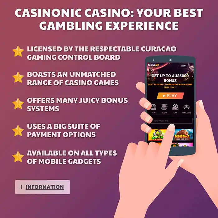 casinonic casino your best gambling experience