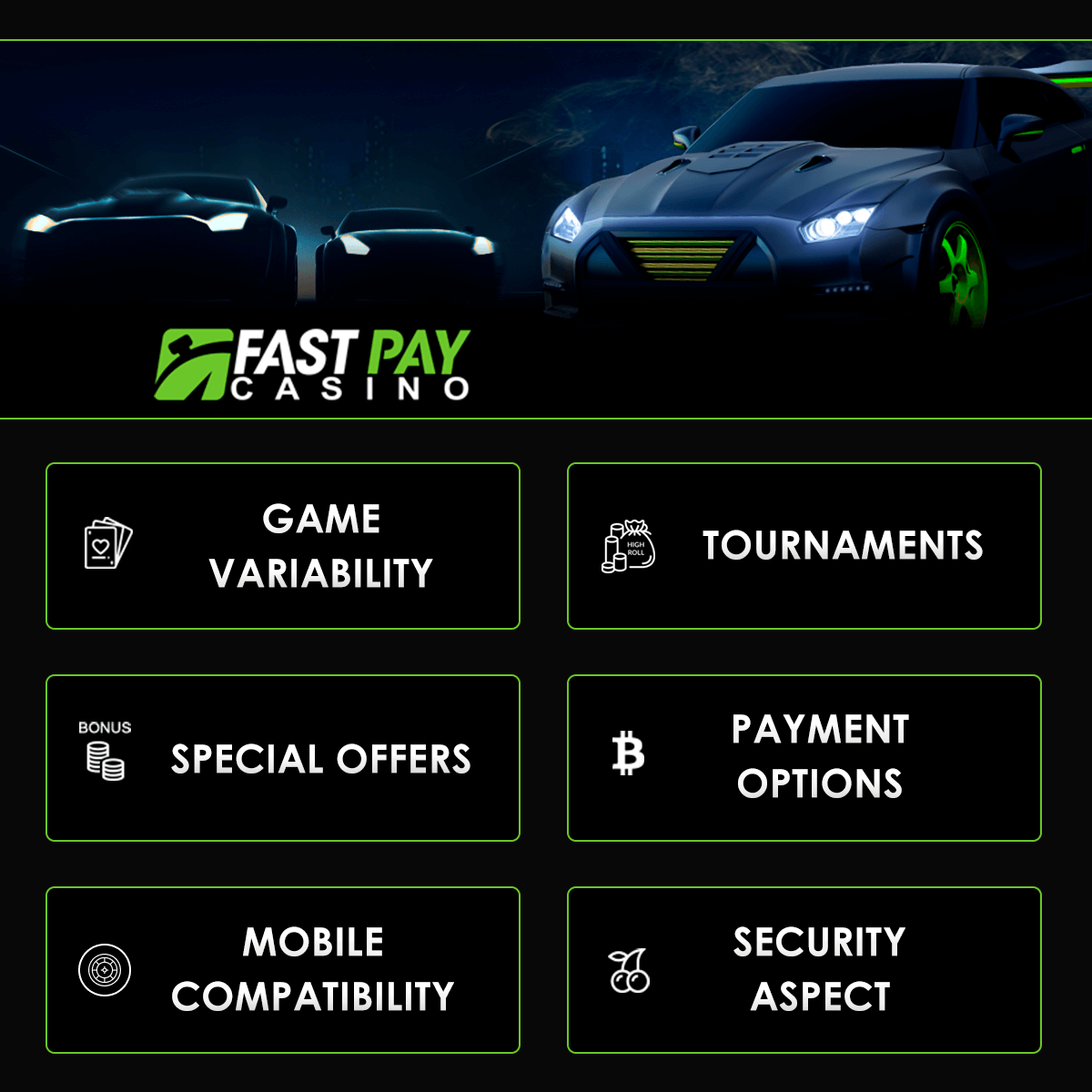 fastpay casino benefits