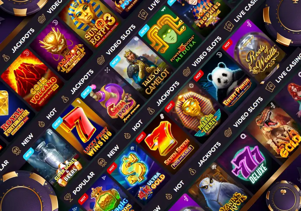 Games at Jackpot Jill casino