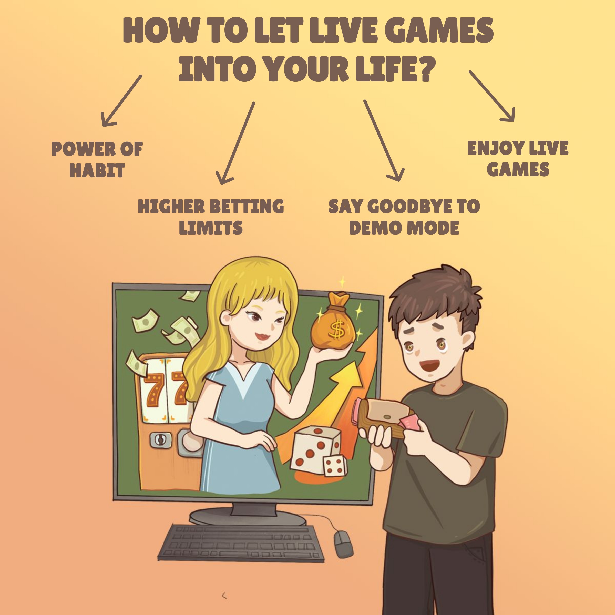 how to let live games into your life