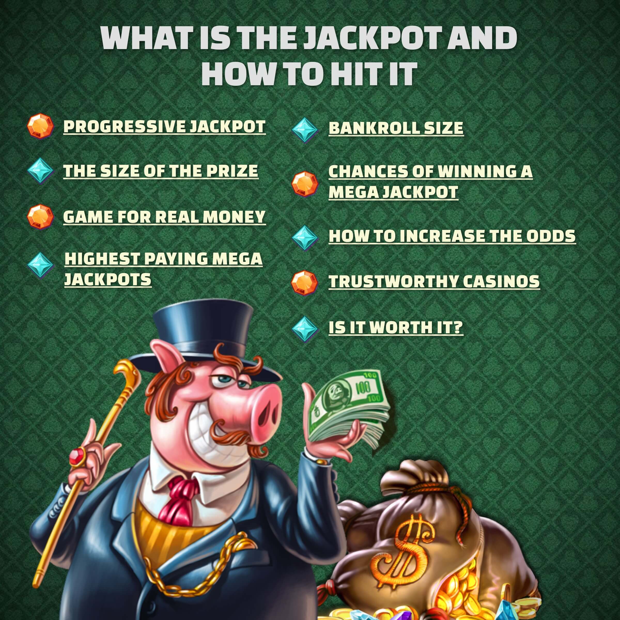 jackpot play slots and win a huge money prize