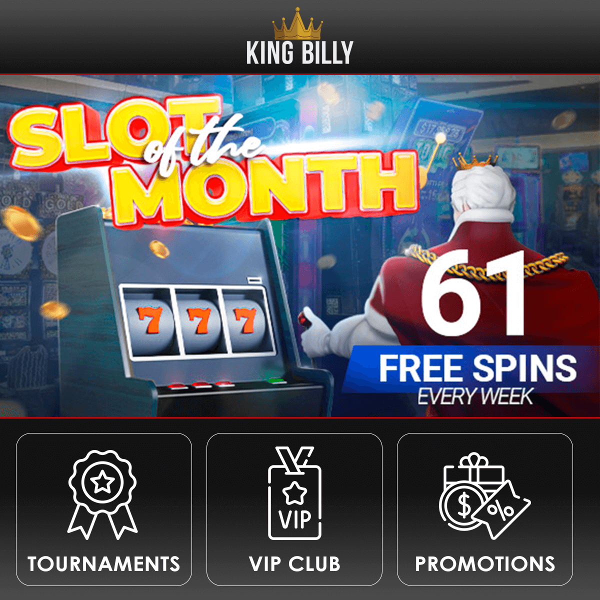 king billy casino promotions