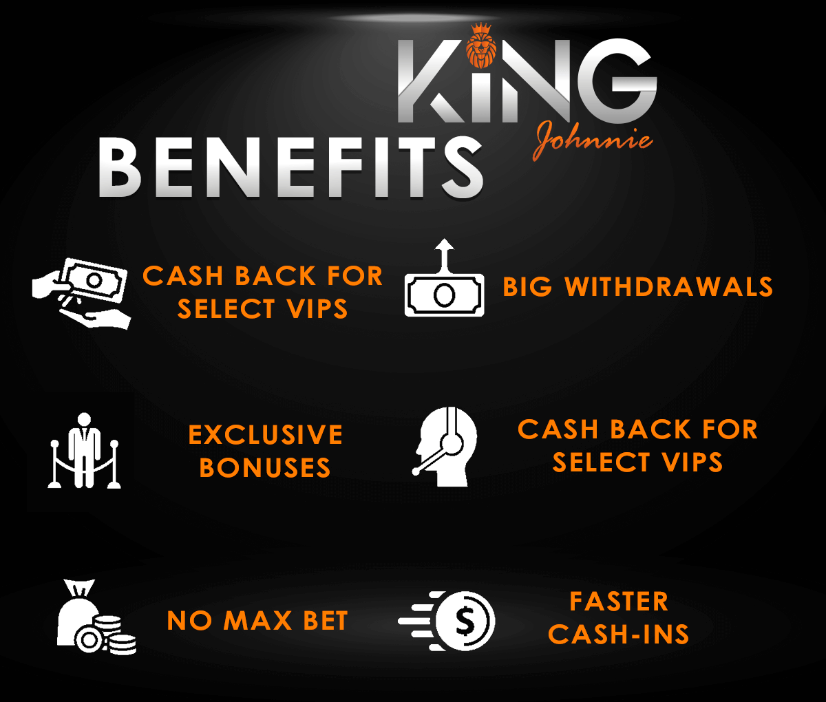 king johnnie benefits