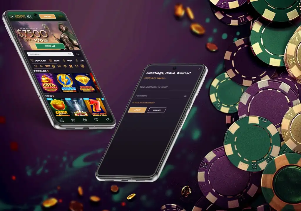 Login at Jackpot Jill casino