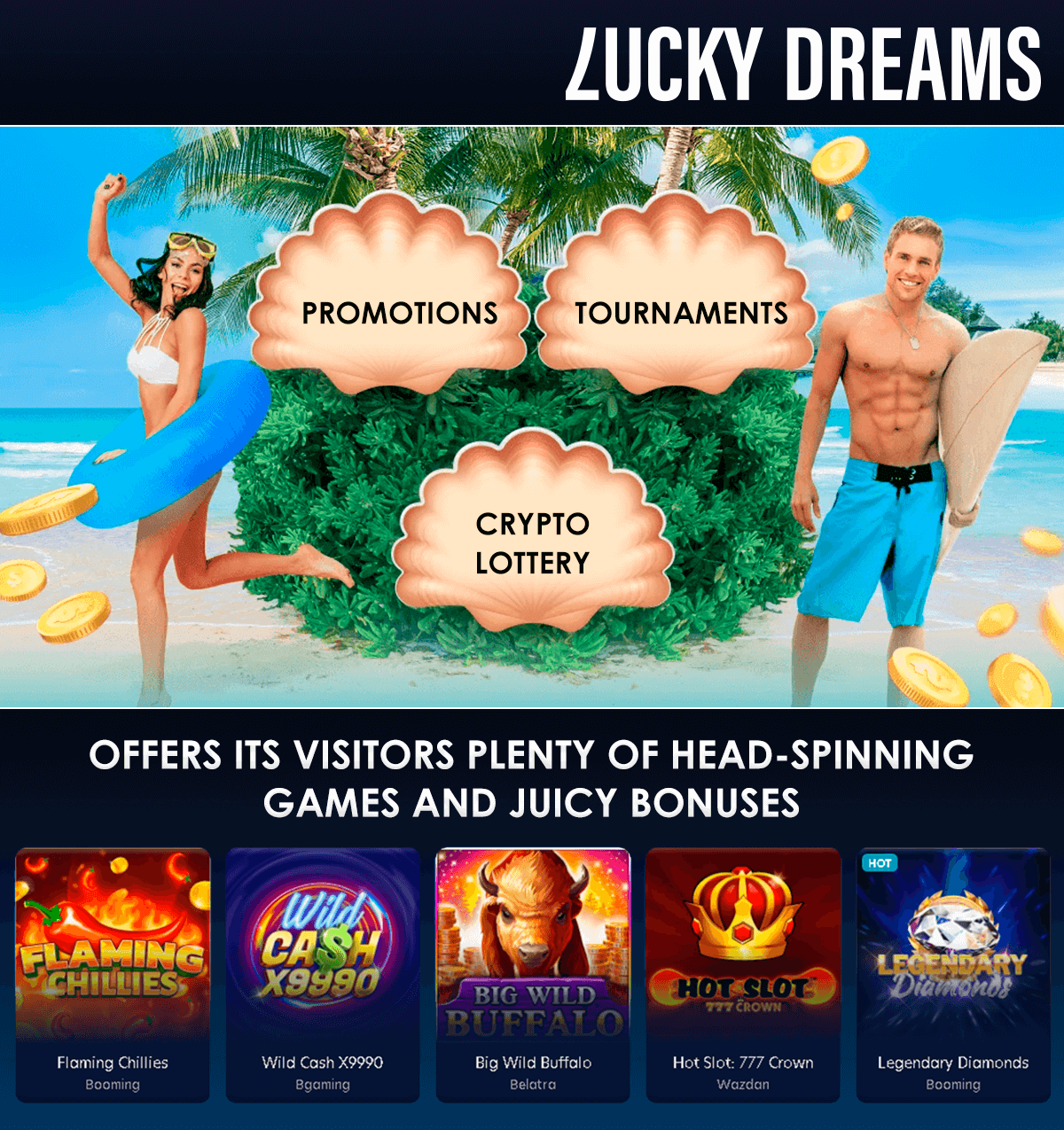 lucky dreams games