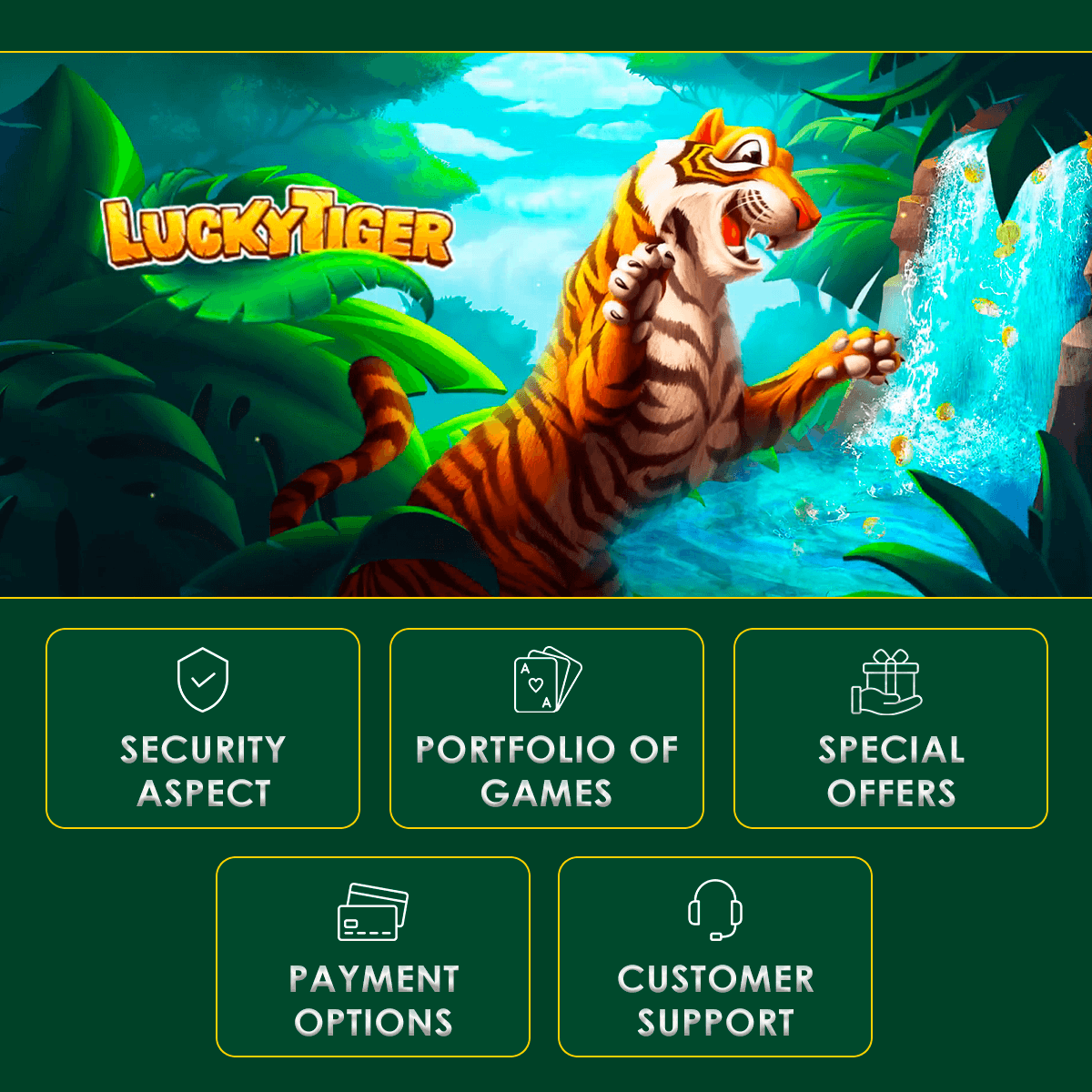 lucky tiger casino benefits