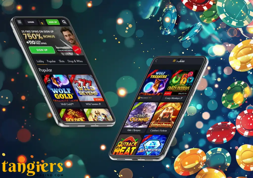 Mobile compatibility of Tangiers casino