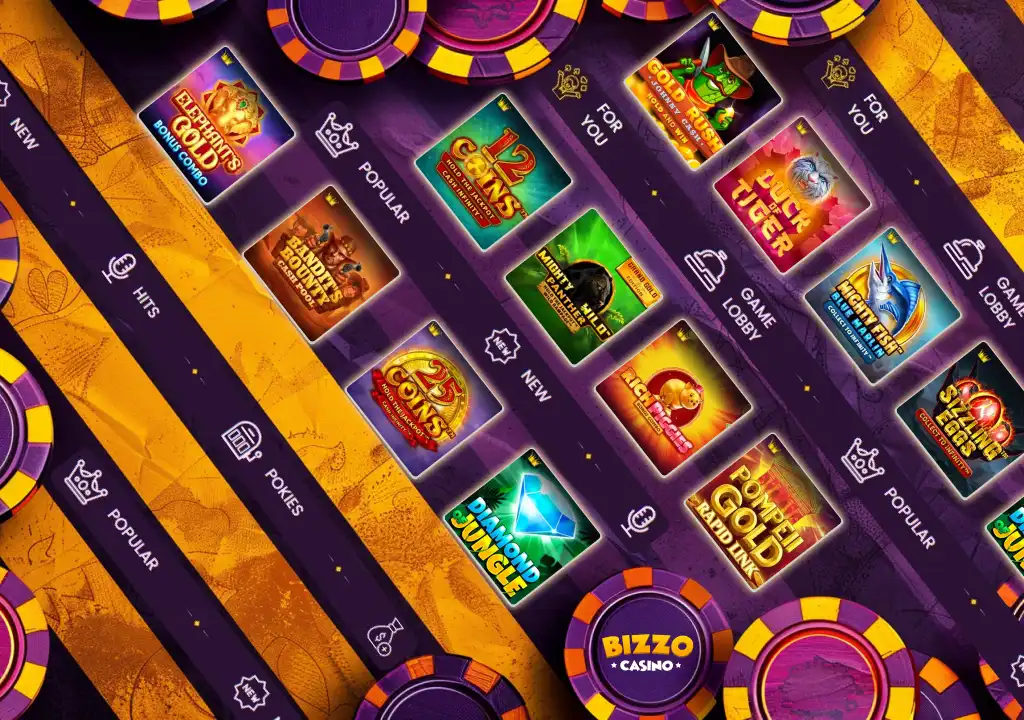 Premium games at Bizzoo casino