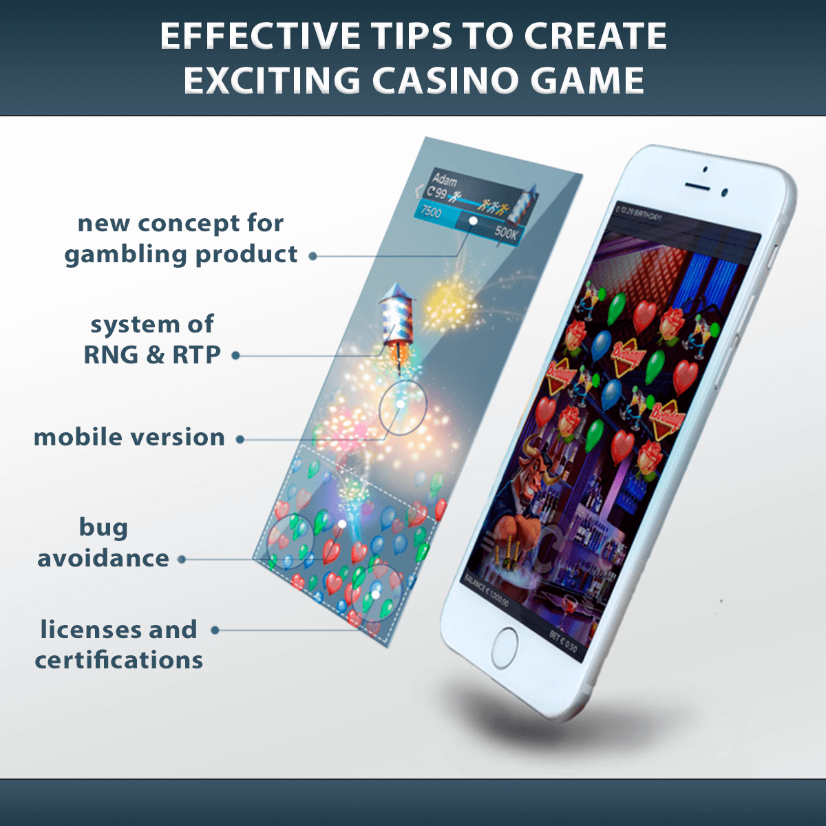 programming and coding of online casino games