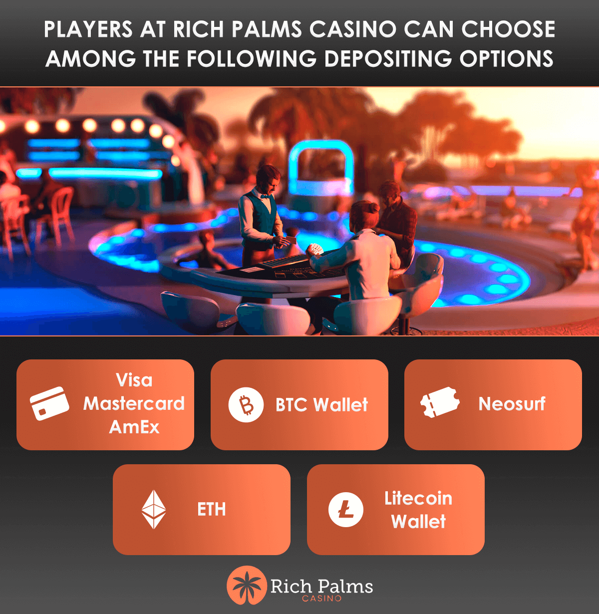 rich palms casino deposit