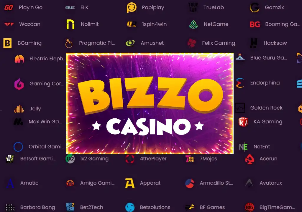 Software providers at Bizzocasino