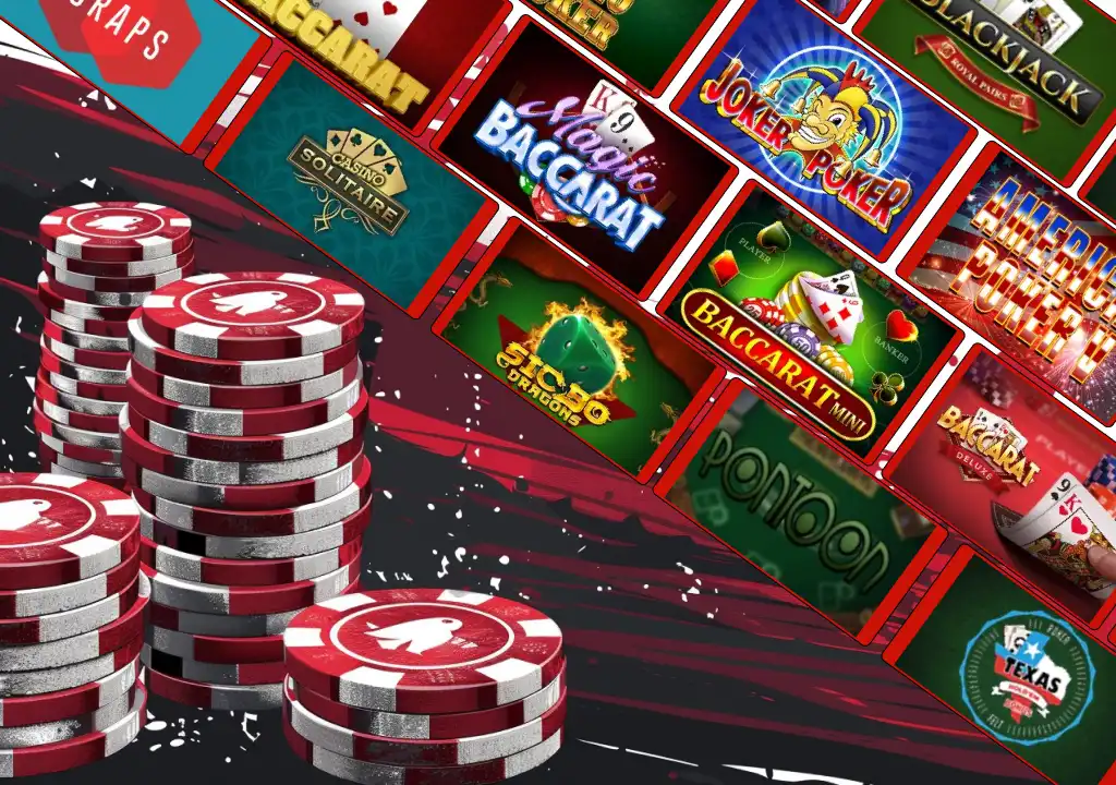 Table games at Spinago casino