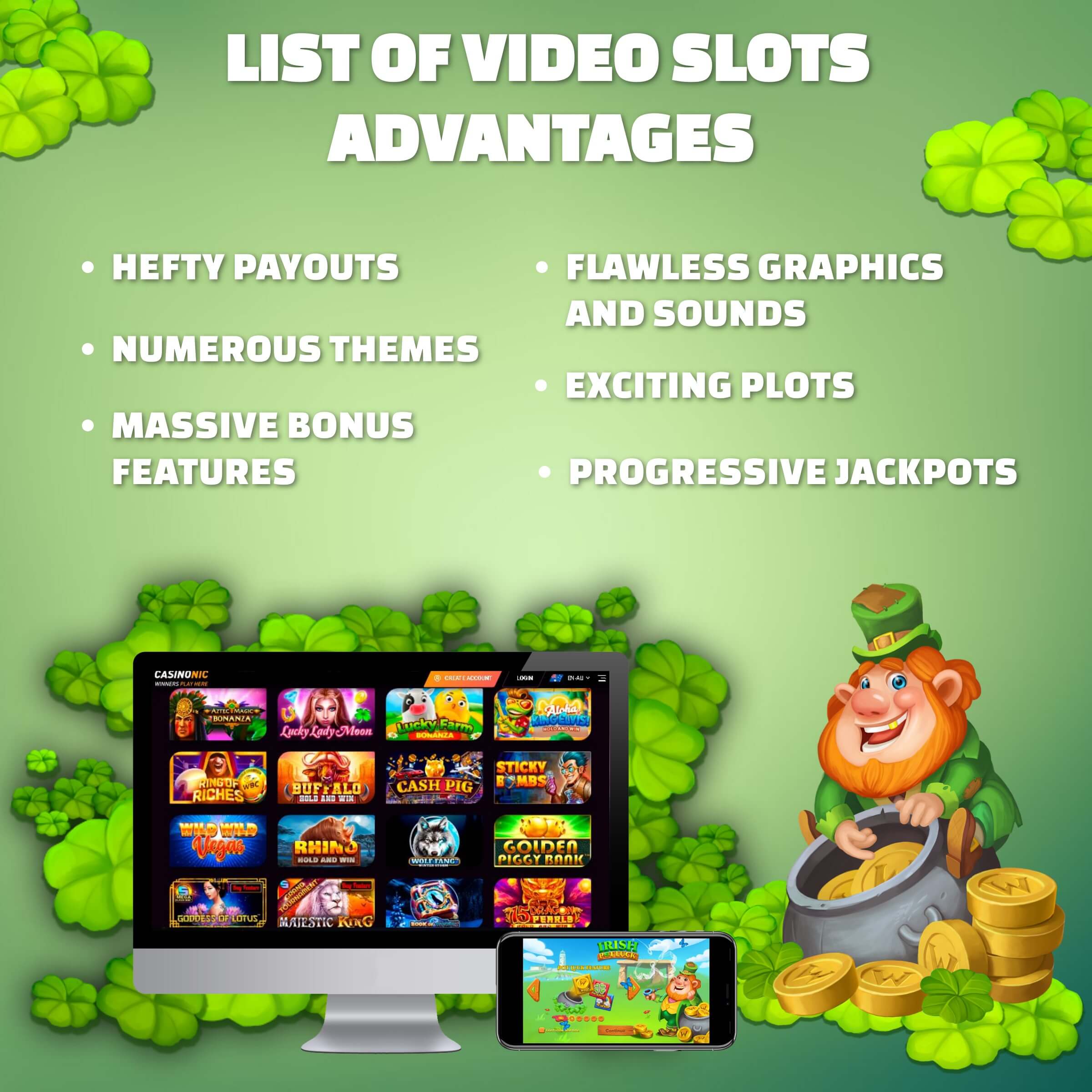 video slots best casino games in australia