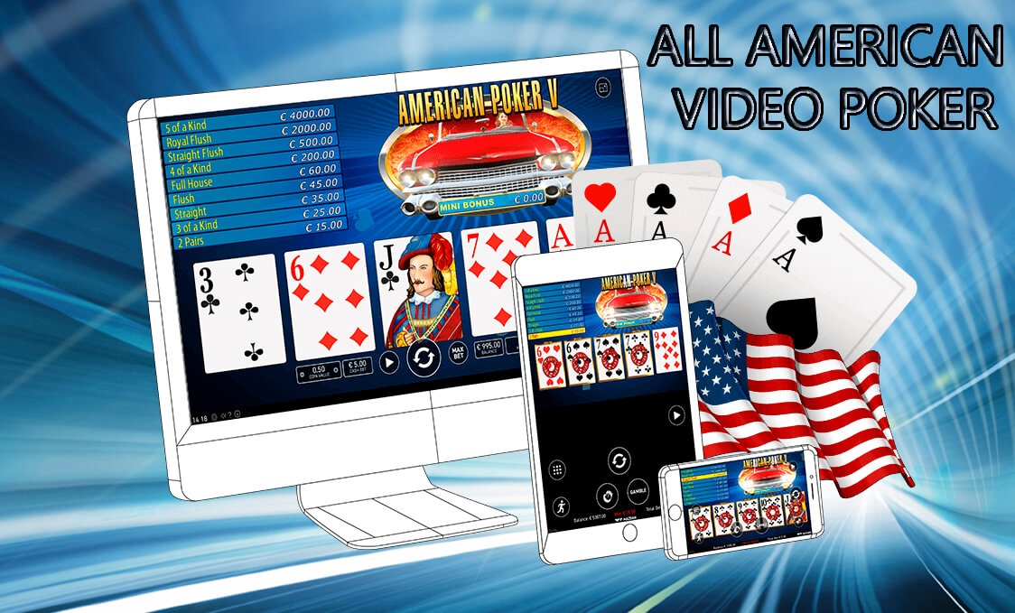 all american video poker